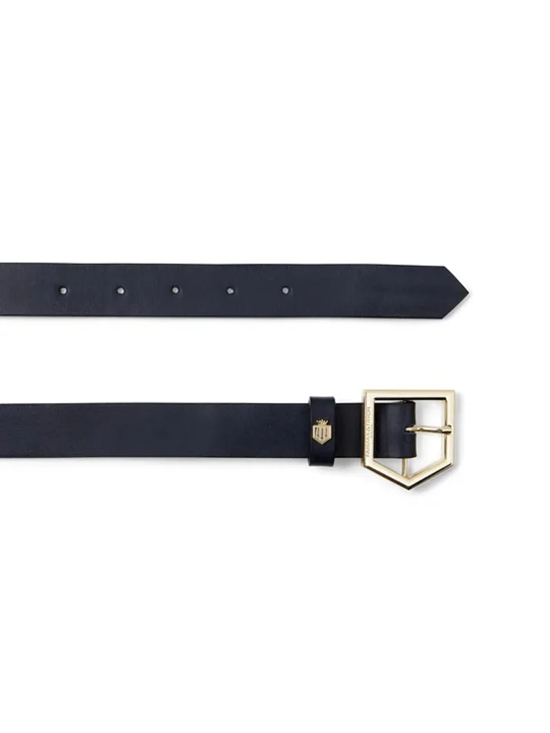 Fairfax and Favor Womens Sennowe Belt Leather Navy-2